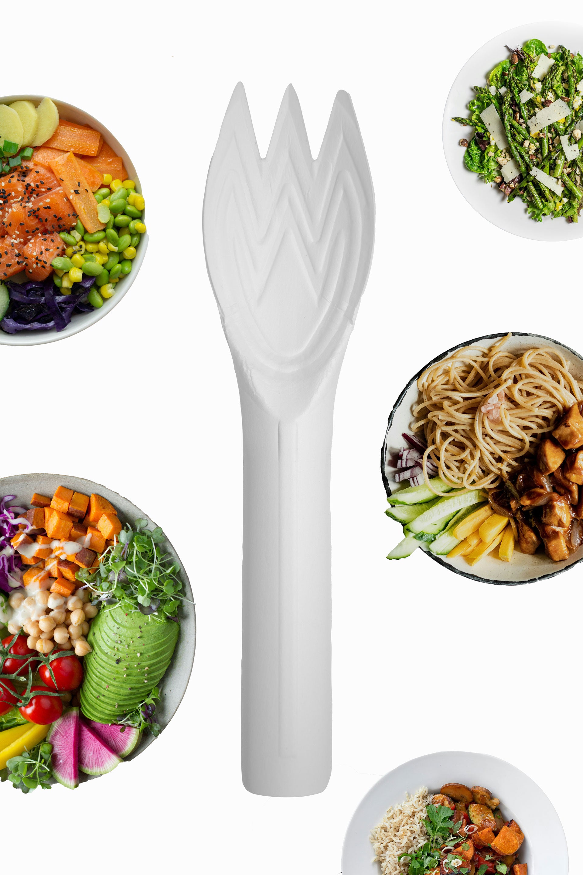 Modular Spork Paper Spork – Rigid Fiber™
